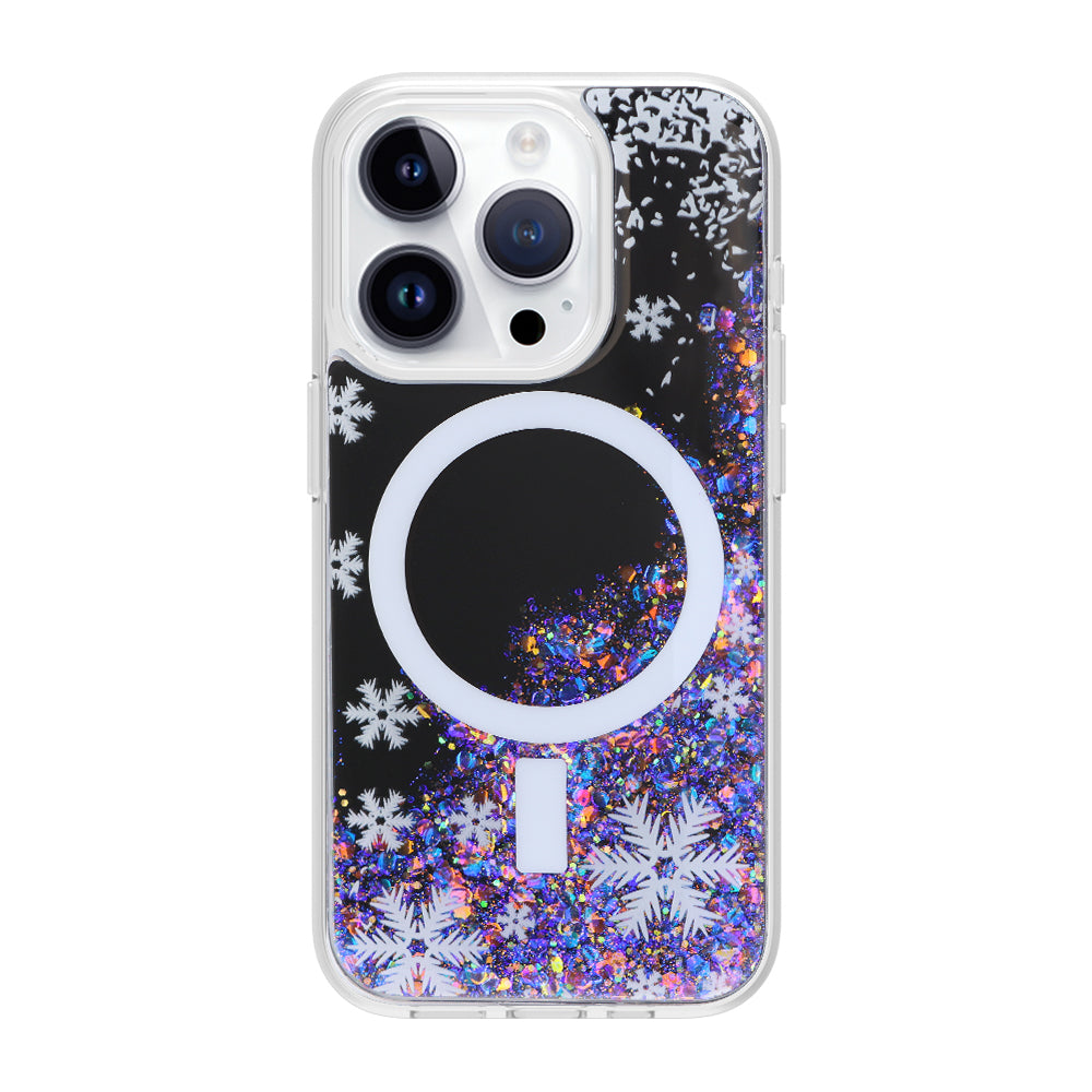 THINKOPEN Snowflake Mirror Phone Case for iPhone 16