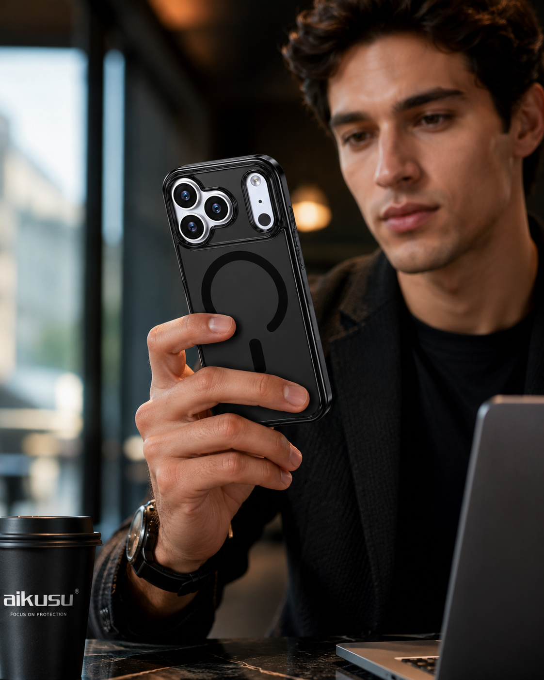 THINKOPEN Colourful Case for iPhone 17 Pro & iPhone 17 Pro Max – Slim Shockproof Protective Cover