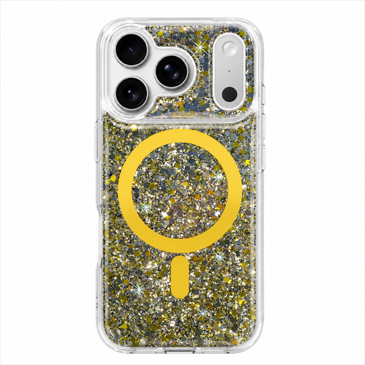 Gold Glitter Phone Case for iPhone 13 Pro Max