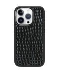 Crocodile Leather Phone Case for iPhone 17 | Luxury Textured Protective Cover