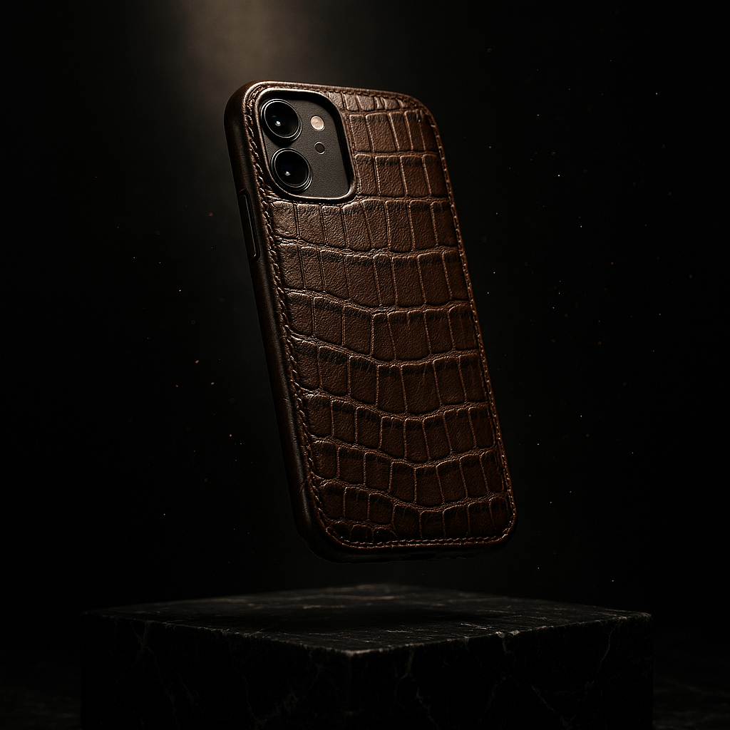 THINKOPEN 3M Crocodile Leather Case for iPhone 17 – Luxury Textured Protective Cover with Premium Finish