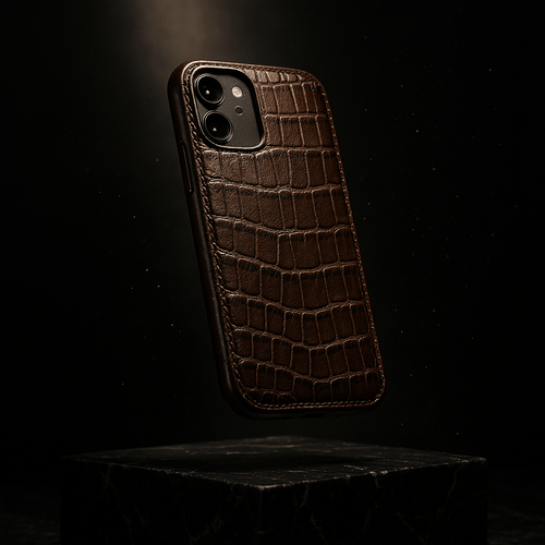 THINKOPEN 3M Crocodile Leather Case for iPhone 17 – Luxury Textured Protective Cover with Premium Finish