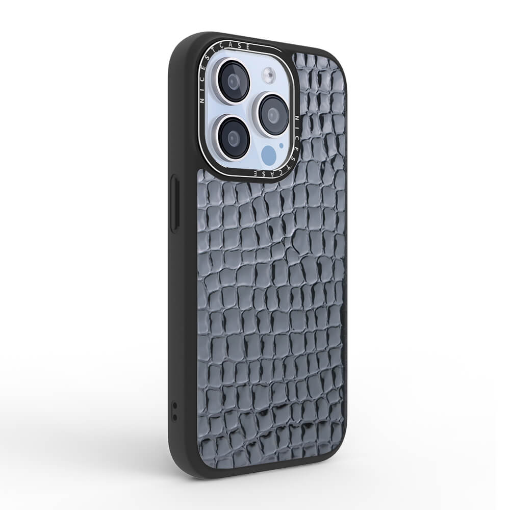 THINKOPEN 3M Crocodile Leather Case for iPhone 16 – Luxury Textured Protective Cover with Premium Finish