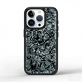 THINKOPEN Black Opal Shell Case for iPhone 15 Pro Max & iPhone 17 Air – Premium Iridescent Protective Cover